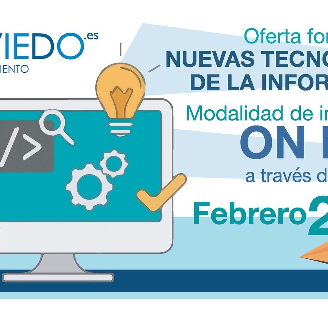 Cursos Virtuales de Nuevas Tecnologías –  FEBRERO 2021