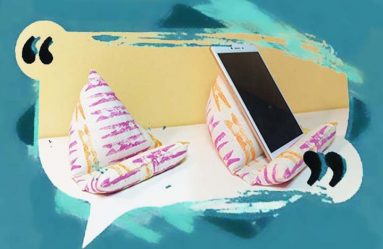Estampar sobre textil utilizando materiales de uso doméstico