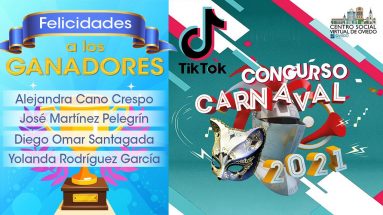 GANADORES Concurso Carnaval En TIK TOK De Centros Sociales De Oviedo