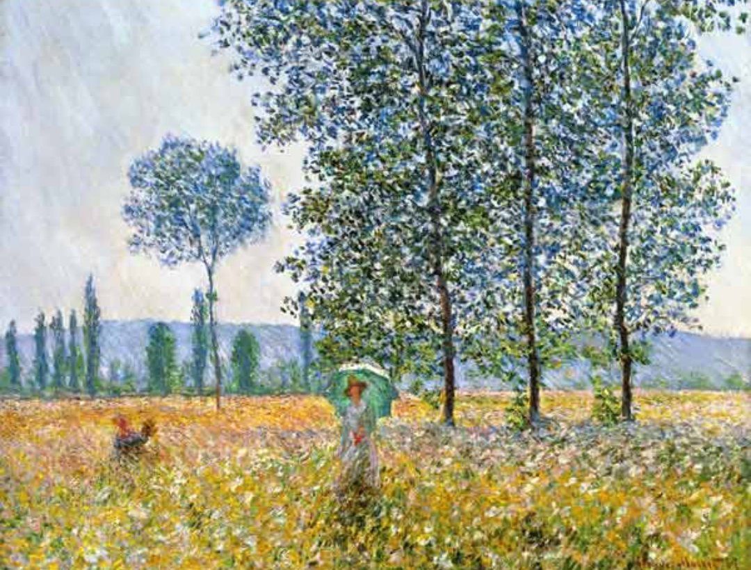 CAMPO DE PRIMAVERA De Monet