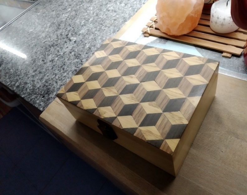 Como Combinar Pequeños Fragmentos De Madera Marqueteria 07