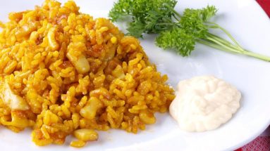 ARROZ CON SEPIA Y SALSA ALIOLI Post