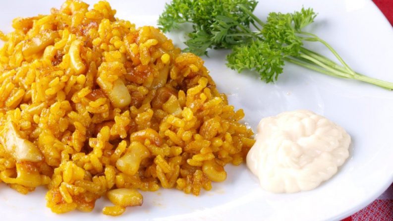 ARROZ CON SEPIA Y SALSA ALIOLI Post
