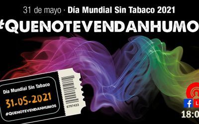 Dia mundial sin tabaco Facebook Live evento
