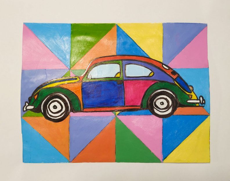 Taller de Dibujo-2021-coche vectores