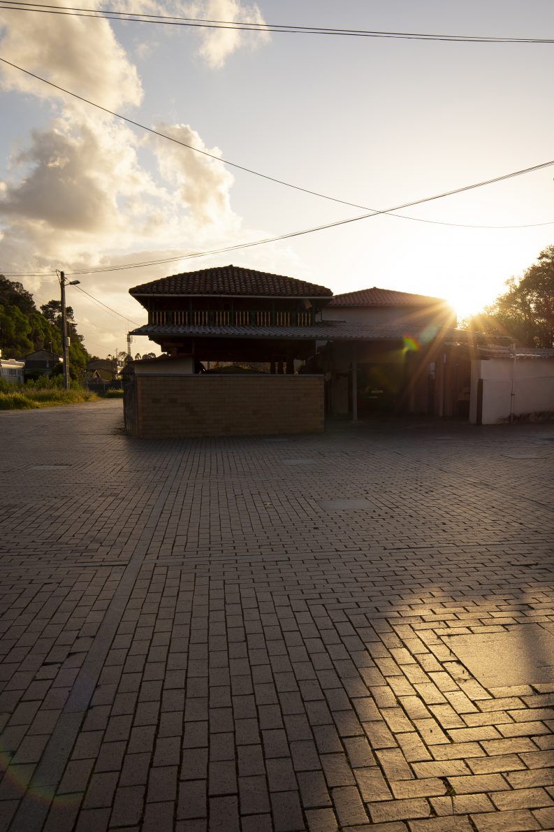 31 Hórreo al atardecer