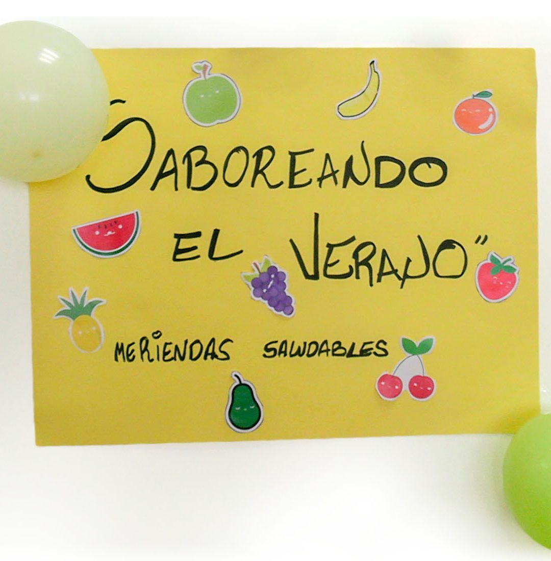 Saboreando el verano 💪 Meriendas saludables