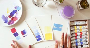Aprende ilustración en el taller de Témpera y Gouche del Centro Social Virtual-post