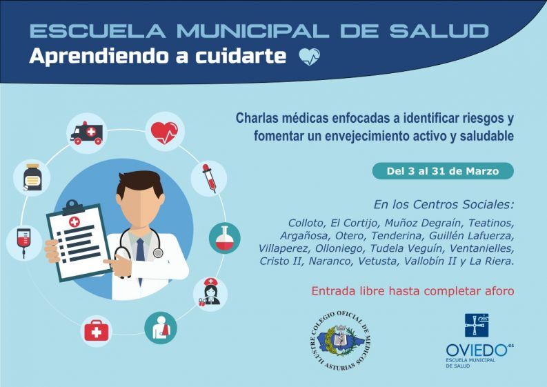 ESCUELA MUNICIPAL DE SALUD ♡ Aprendiendo a cuidarte 1 2022-03-03-CHARLAS MÉDICAS