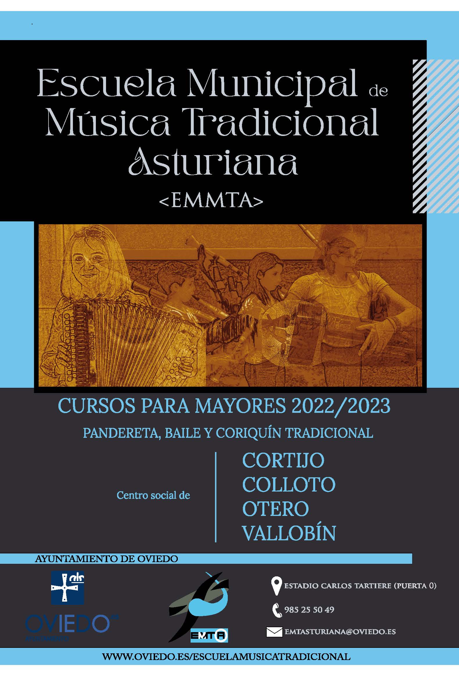 Escuela Municipal de Música Tradicional Asturiana – CURSO 2022/2023