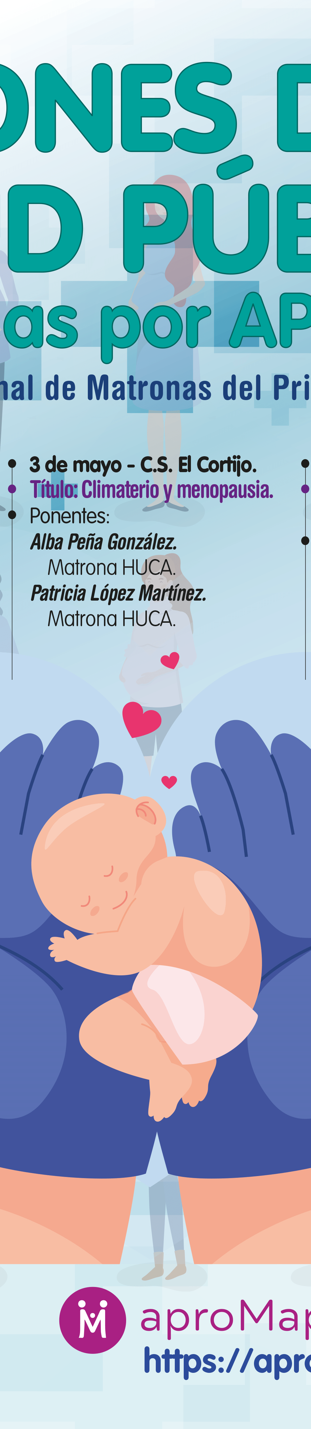 CHARLAS SALUD ♡ MATRONAS 2 al 4 Mayo 2023