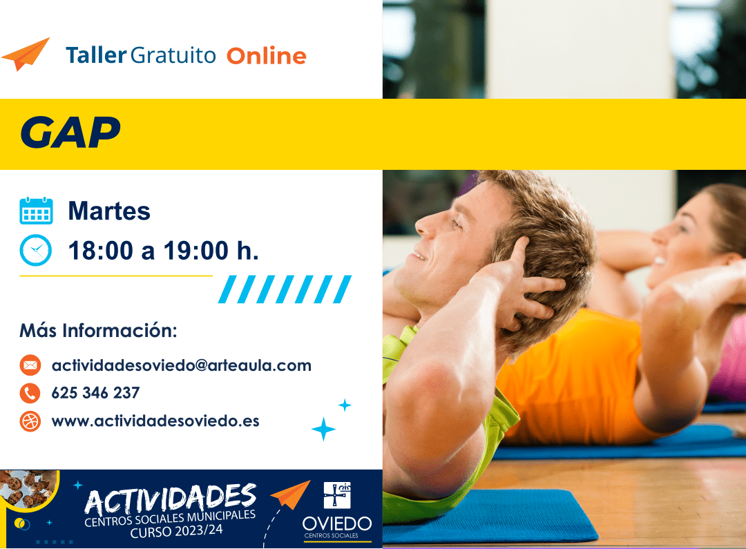 GAP (GLÚTEOS, ABDOMEN Y PIERNAS)