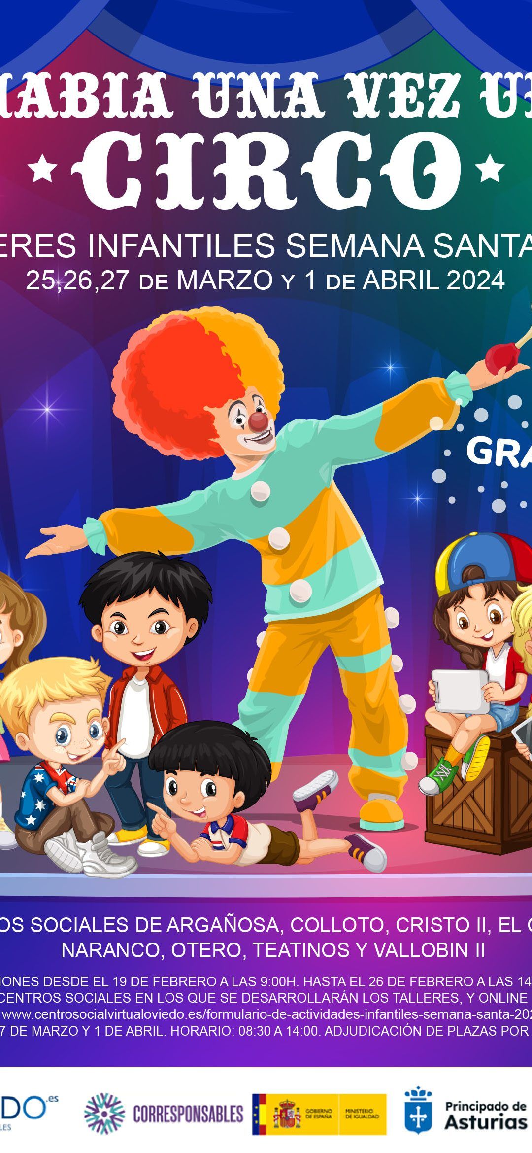 TALLERES INFANTILES-CONCILIACION-Semana Santa-2024