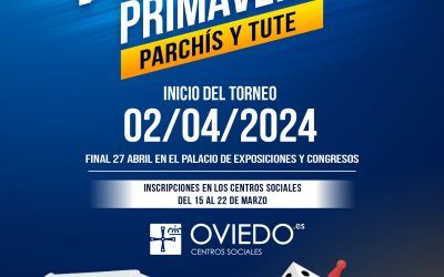 TORNEOS DE PRIMAVERA 2024 – PARCHÍS Y TUTE