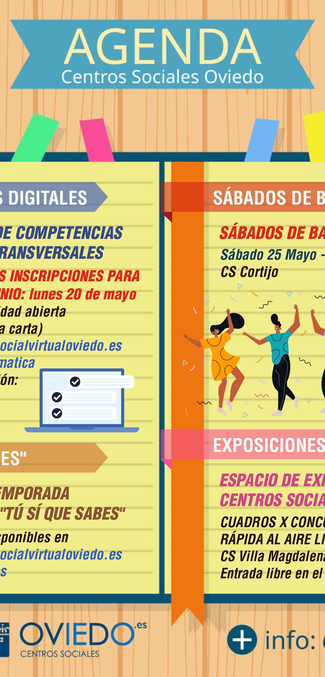 AGENDA – Semana del 20 al 26 mayo