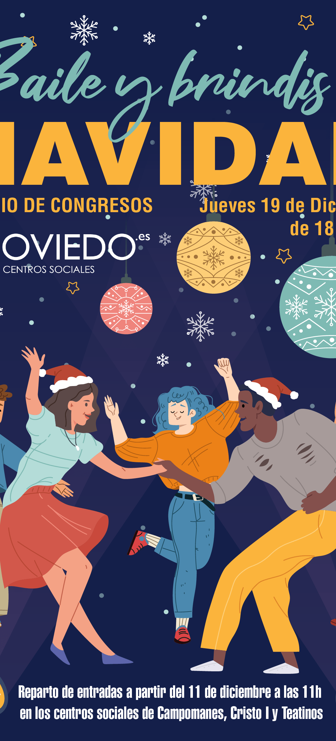 BAILE Y BRINDIS DE NAVIDAD 2024-cartel