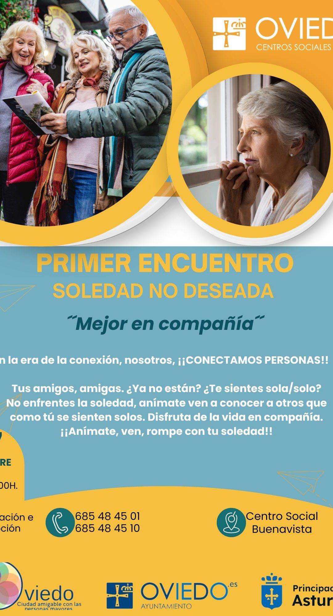 Primer encuentro soledad no deseada