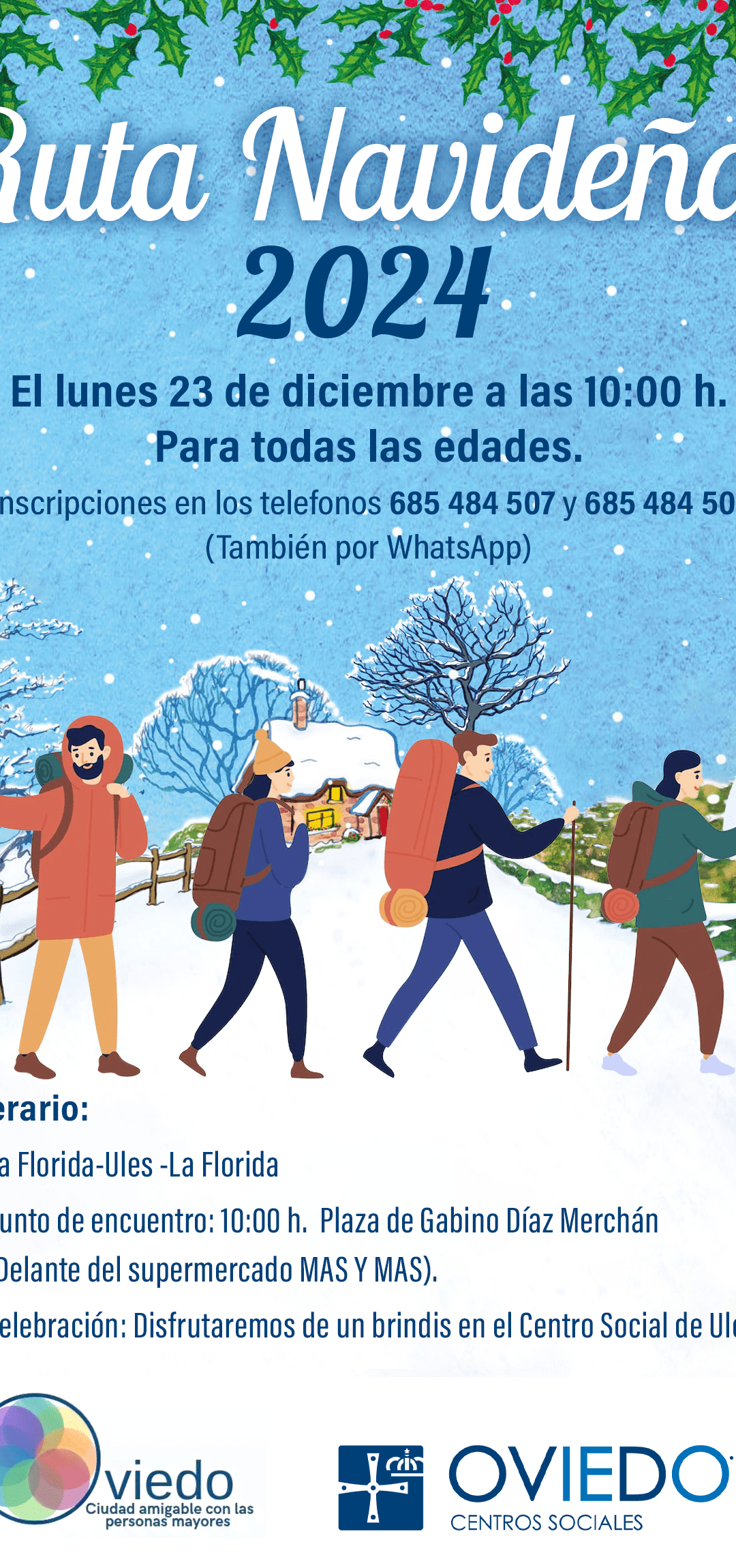 RUTA SENDERISTA DE NAVIDAD 2024