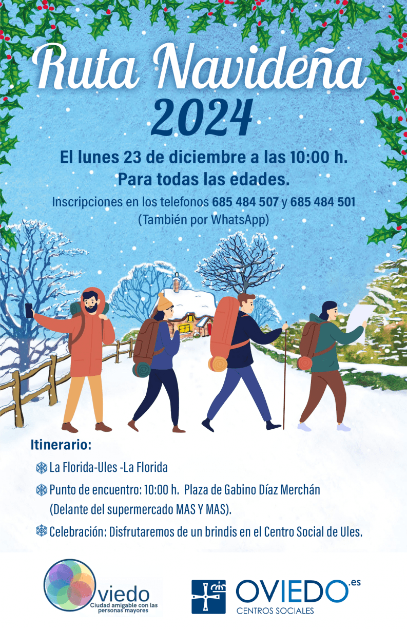 RUTA SENDERISTA DE NAVIDAD 2024