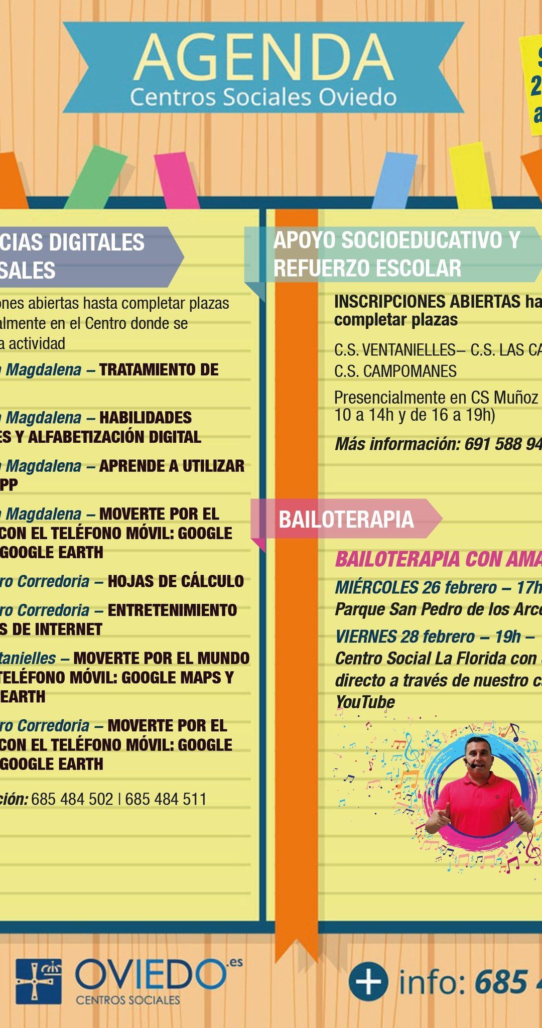 AGENDA – Semana del 24 de Febrero al 2 de Marzo 2025