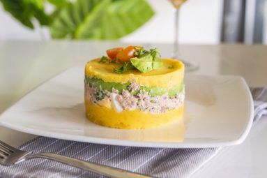Receta de Causa Limeña de Atún 20 Receta de Causa Limeña