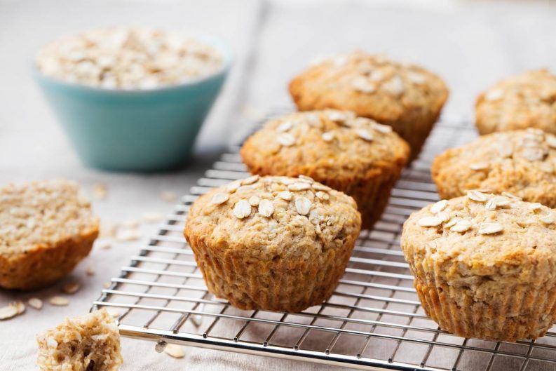 Receta de Muffins de Manzana y Nueces