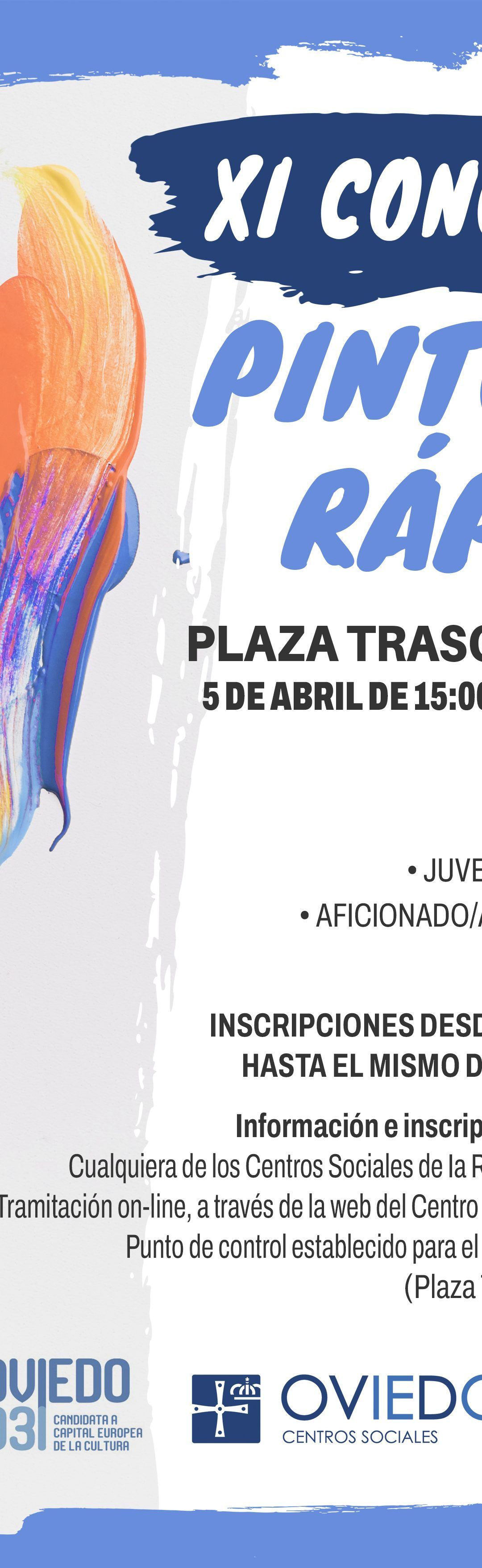 XI Concurso de pintura rápida ciudad de Oviedo