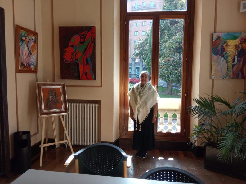 2 El sentimiento plasmado en un lienzo. Ana Zapico