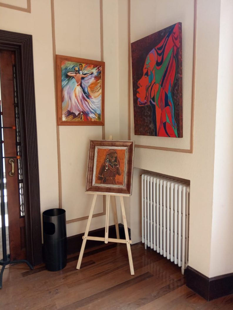 3 El sentimiento plasmado en un lienzo. Ana Zapico