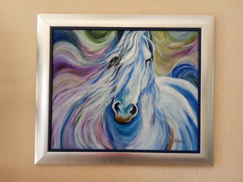 5 El sentimiento plasmado en un lienzo. Ana Zapico