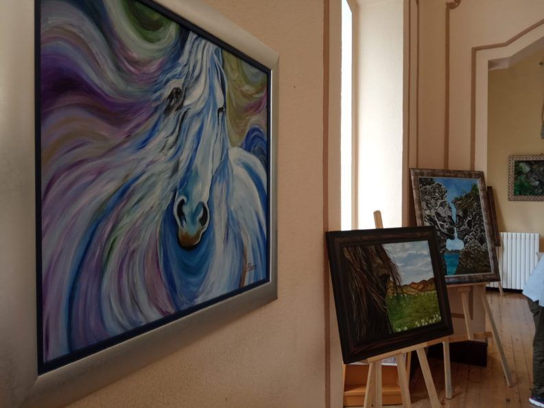 7 El sentimiento plasmado en un lienzo. Ana Zapico