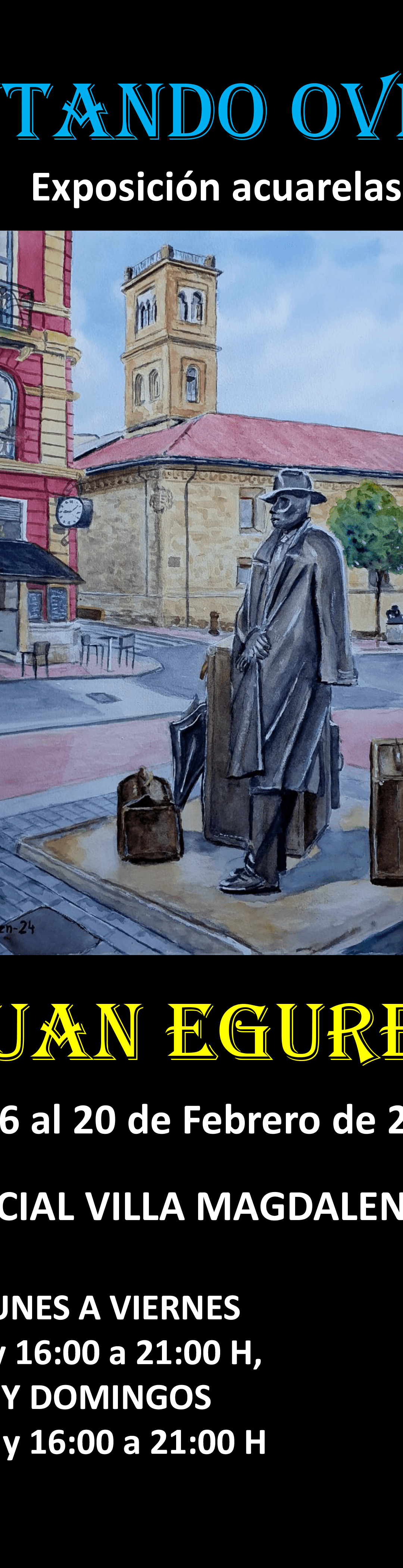 CARTEL EXPOSICION VILLA MAGDALENA