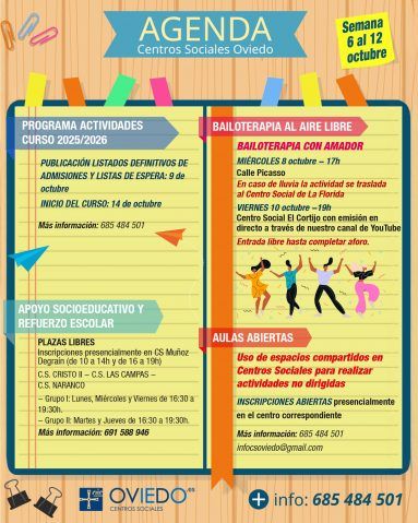 AGENDA 10.06 al 10.12 1