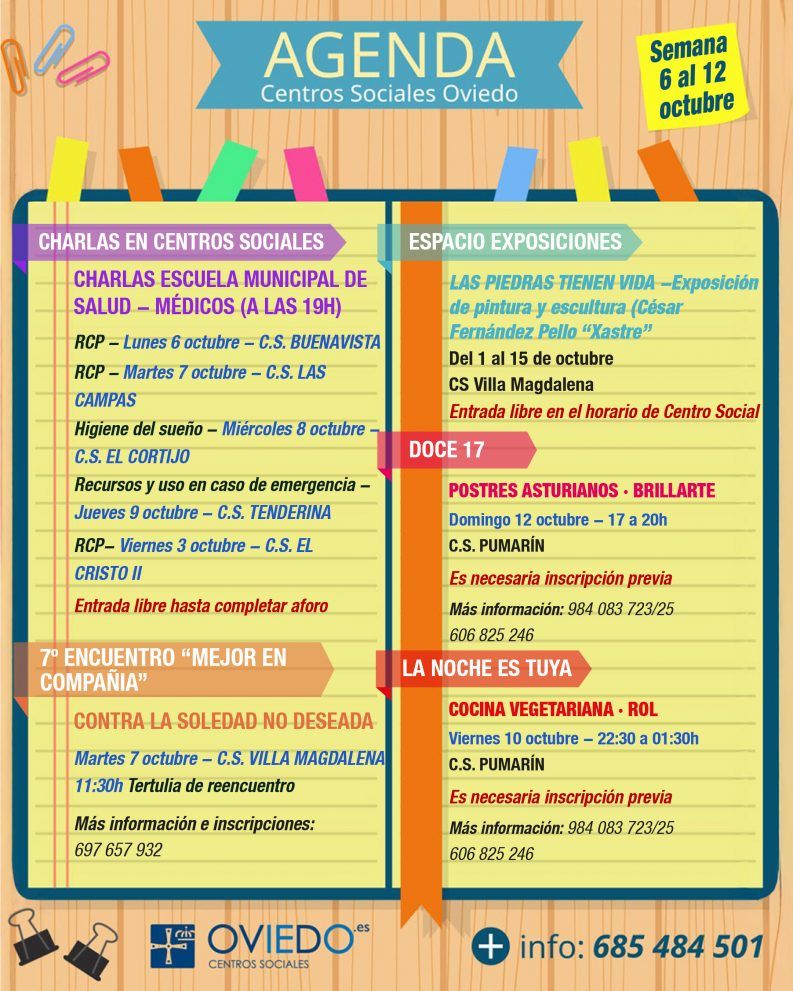 AGENDA 10.06 al 10.12 3
