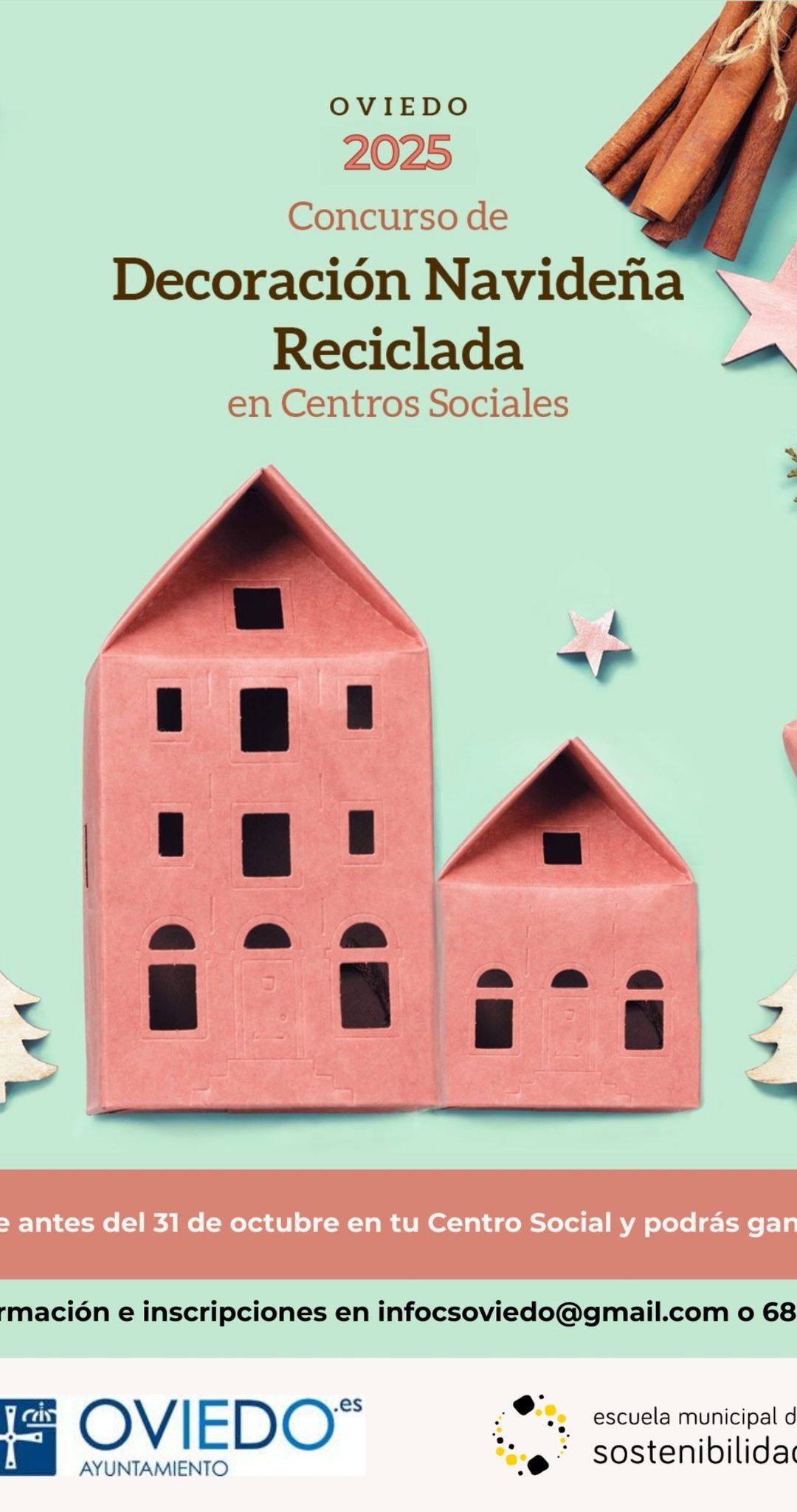 Concurso de Decoración Navideña Reciclada 2025