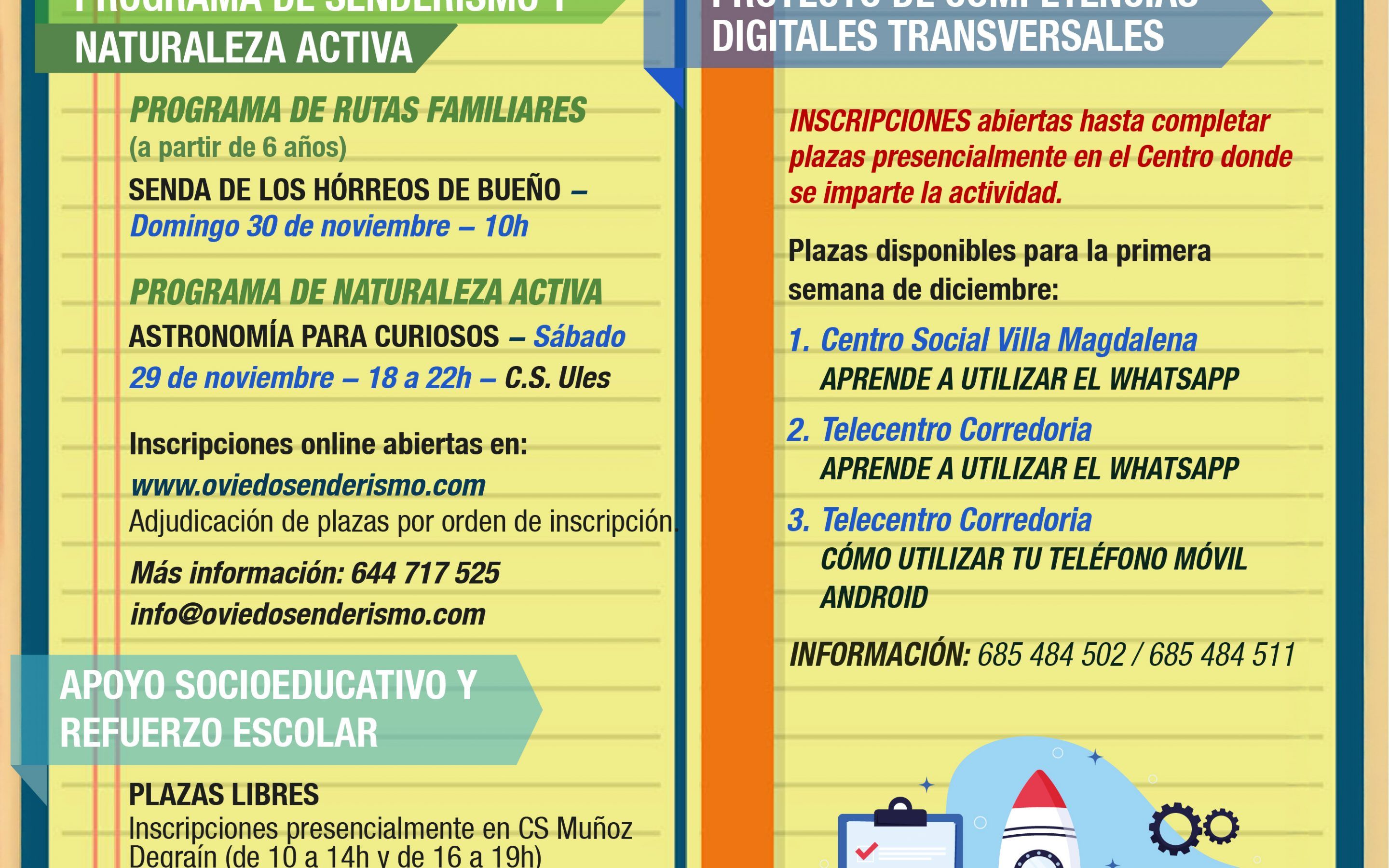 AGENDA – Semana del 24 al 30 de noviembre 2025