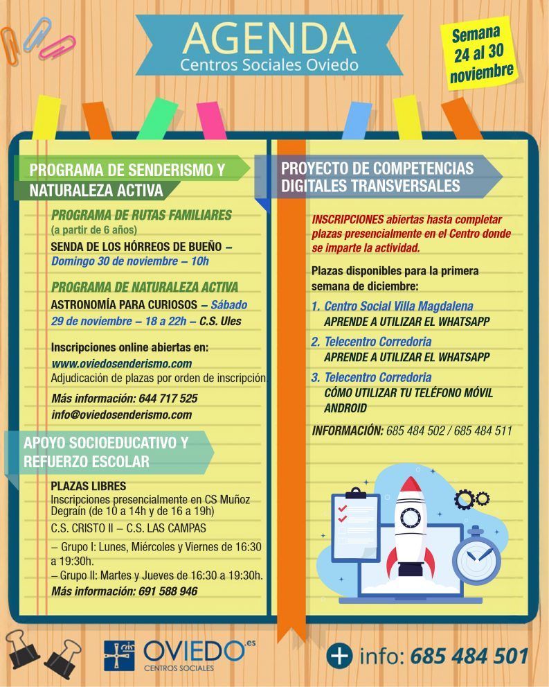 AGENDA 11 24 al 11 30 1