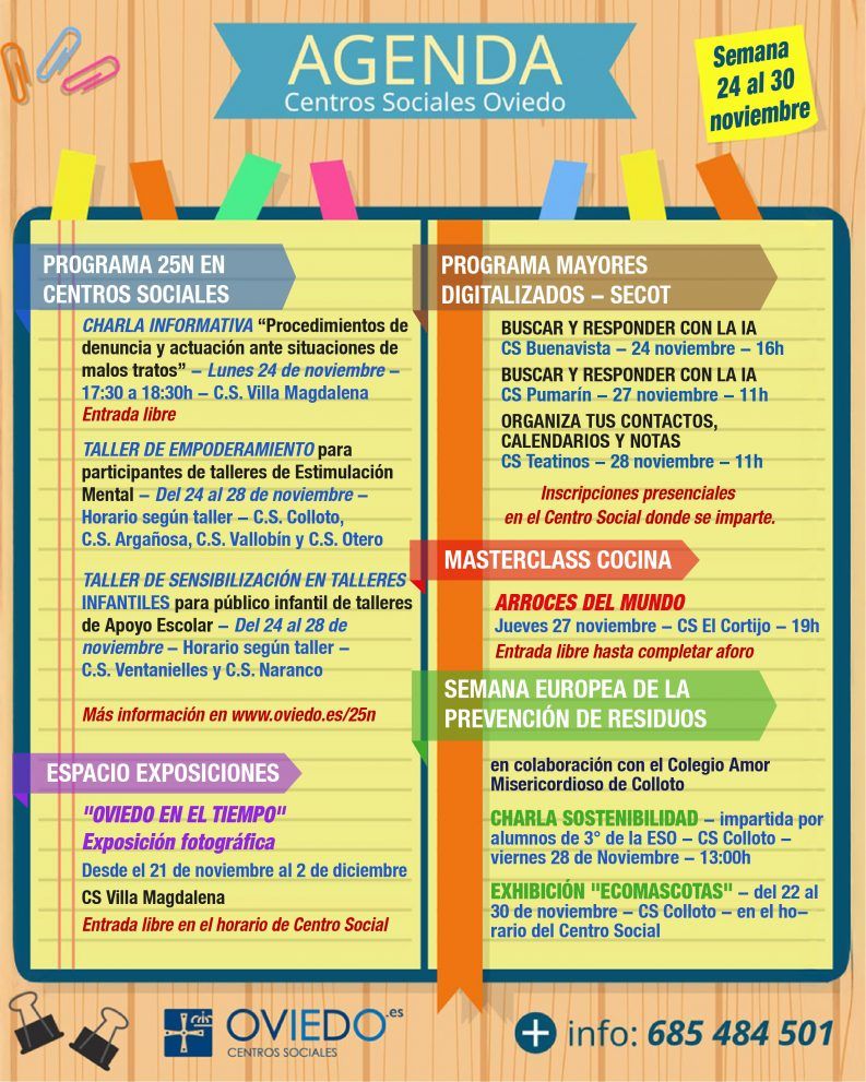 AGENDA 11 24 al 11 30 3