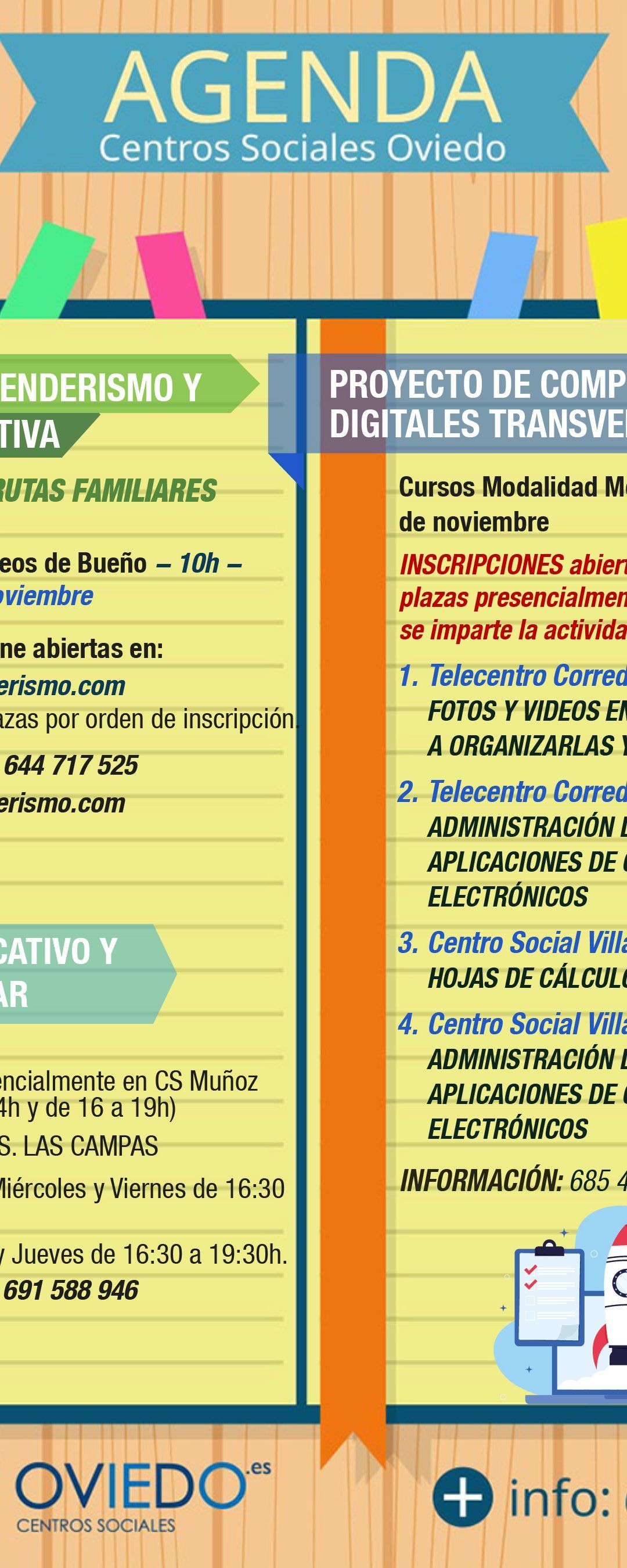 AGENDA – Semana del 17 al 23 de noviembre 2025