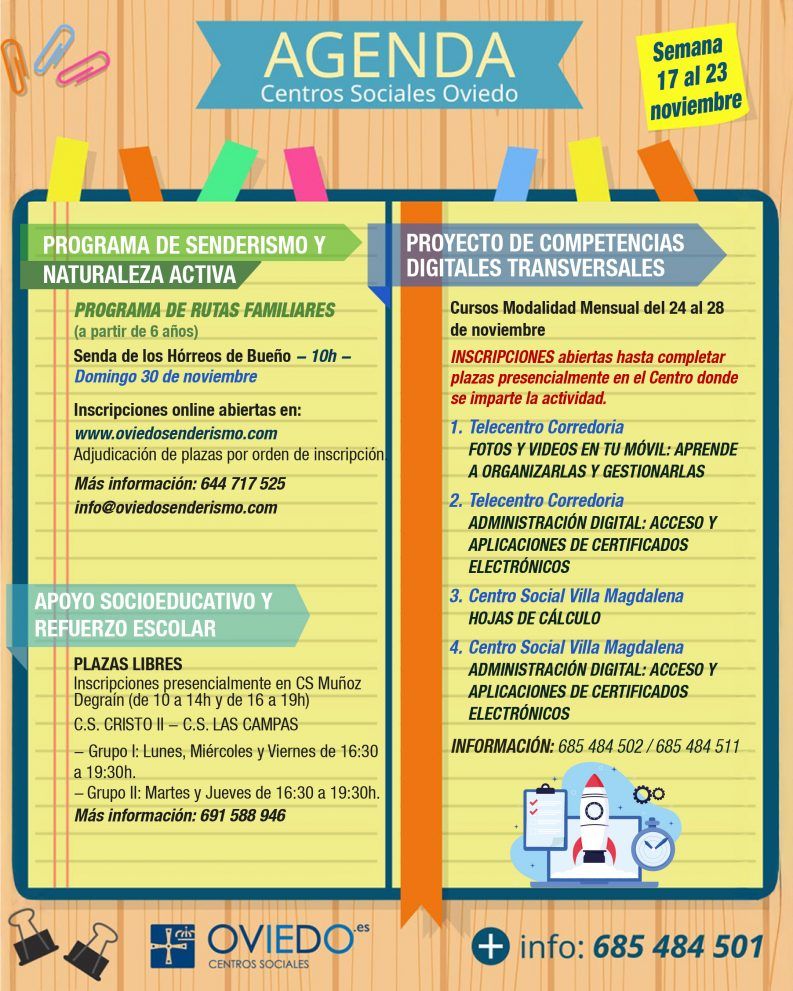 AGENDA 11.17 al 11.23 1