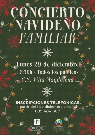 CONCIERTO FAMILIAR NAVIDAD 25 26