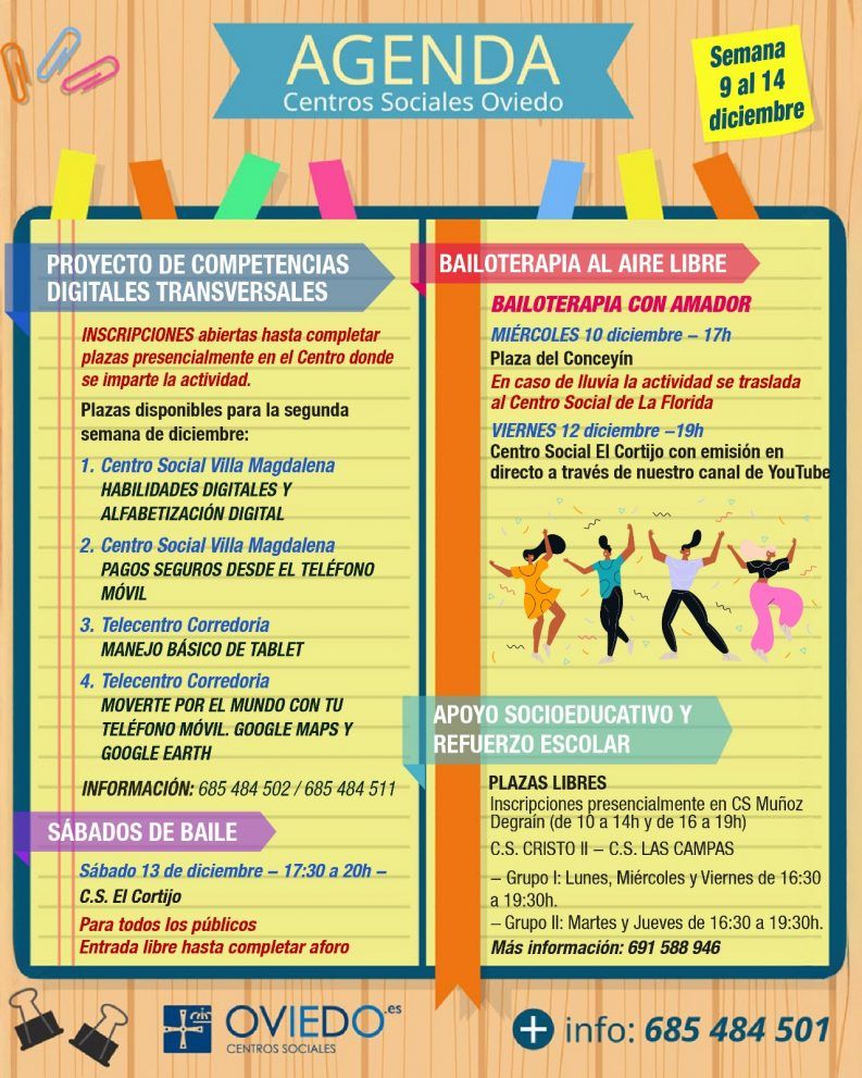 AGENDA - Semana del 9 al 14 de diciembre 2025 2 AGENDA 12.08 a 12.14 2