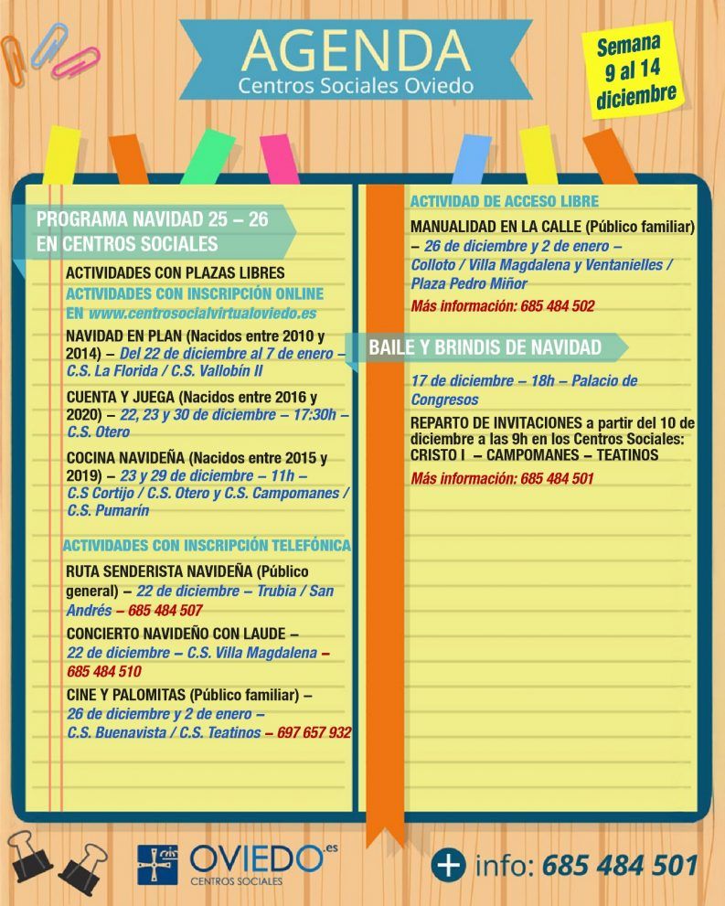 AGENDA - Semana del 9 al 14 de diciembre 2025 3 AGENDA 12.08 a 12.14 3