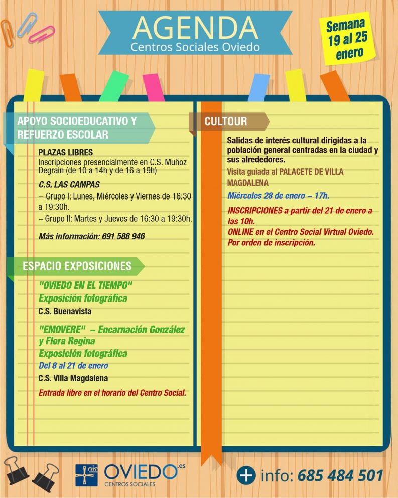 𝗔𝗚𝗘𝗡𝗗𝗔 2026 19 al 25 de ENERO b