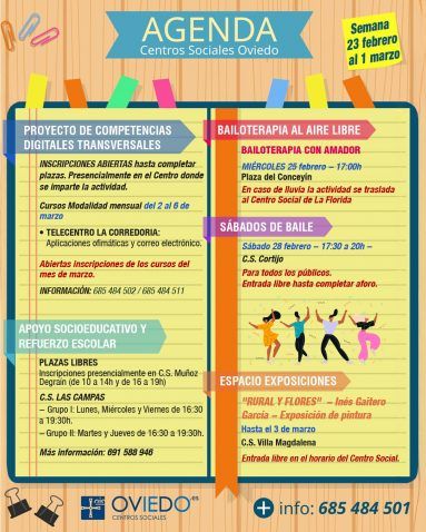 AGENDA - Semana del 23 de FEBRERO al 1 de MARZO 14 AGENDA 2026 02 23 a