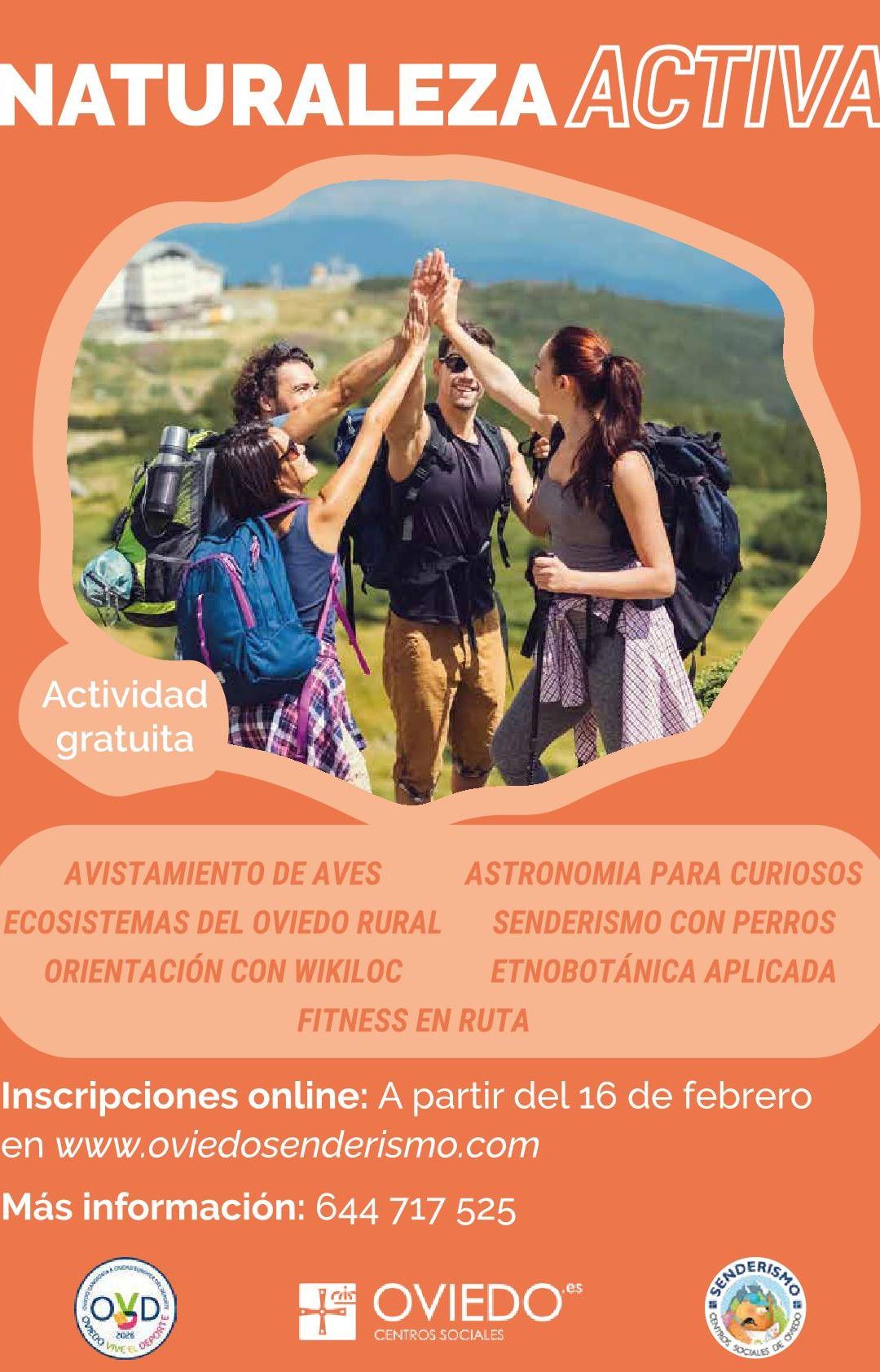 OVIEDO NATURALEZA ACTIVA ツ PRIMAVERA 2026