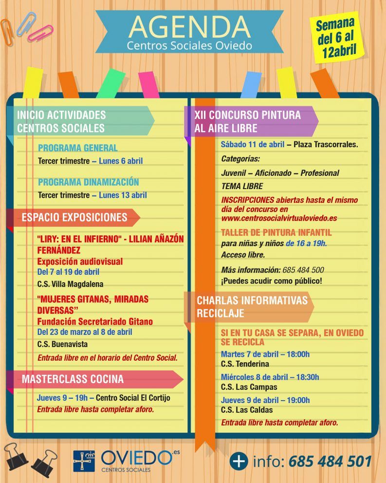 AGENDA 04.06 a 04.12 2