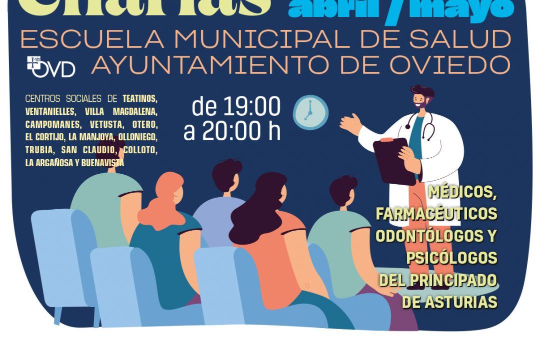 CHARLAS DE SALUD ♡ Abril y mayo 2026
