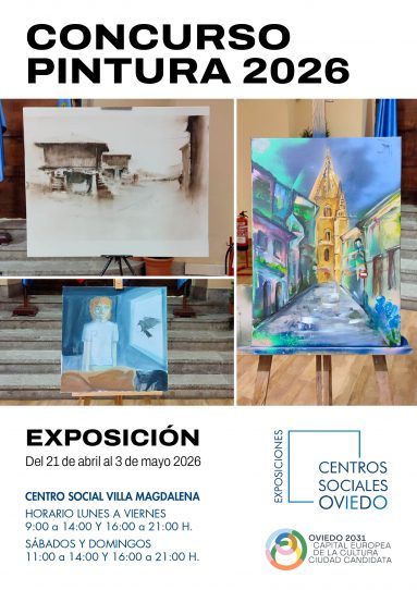 EXPOSICIÓN "XII Concurso de pintura rápida ciudad de Oviedo" 17 EXPOSICION CONCURSO PINTURA 2026 04 21