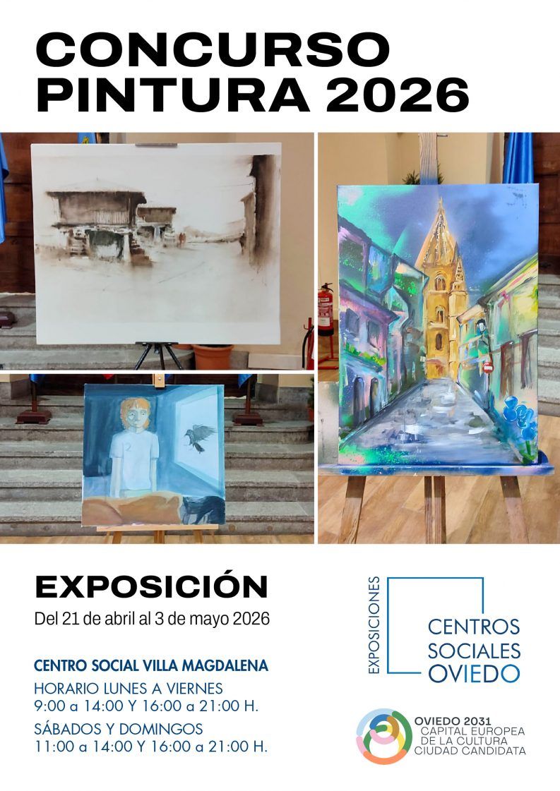 EXPOSICIÓN "XII Concurso de pintura rápida ciudad de Oviedo" 15 EXPOSICION CONCURSO PINTURA 2026 04 21